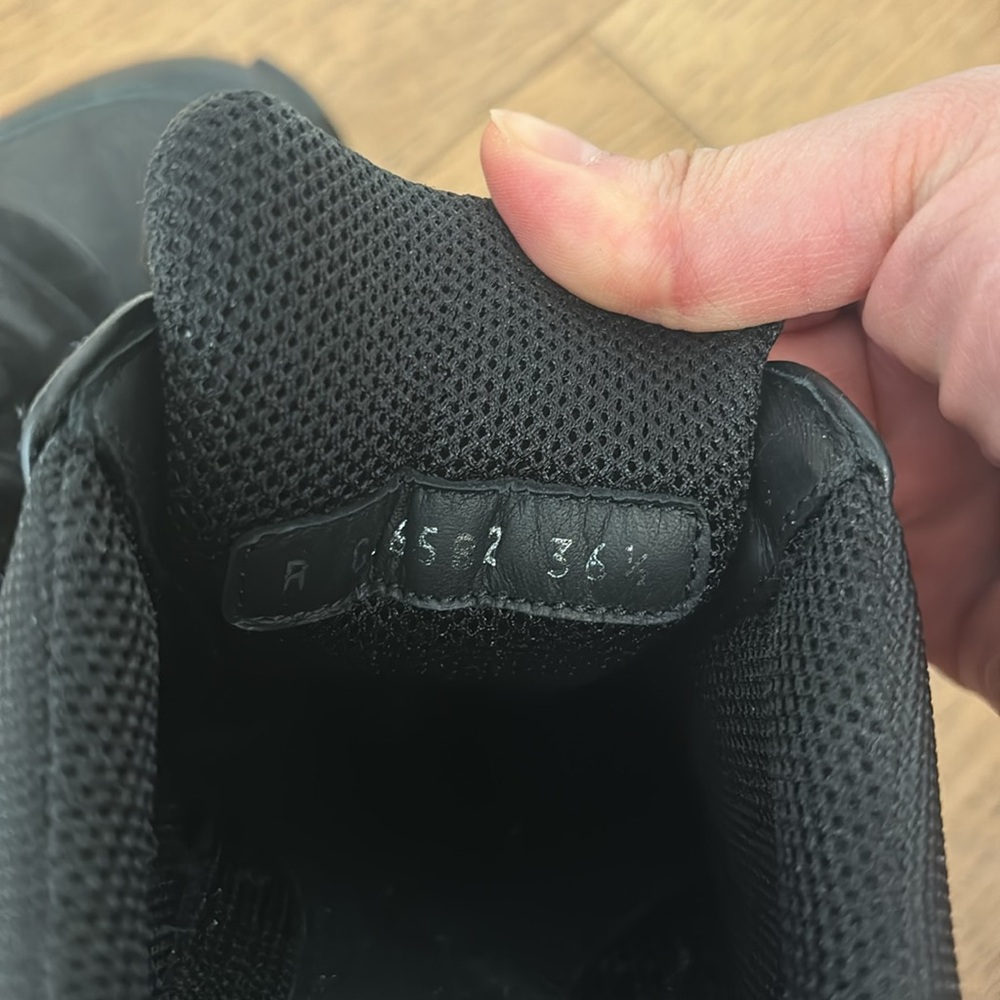 CHANEL Black Suede CC Sneakers - Picture 7 of 7